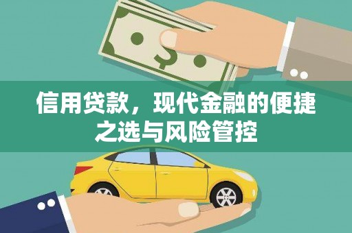 任城信用贷款，现代金融的便捷之选与风险管控