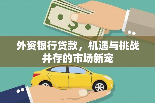 任城外资银行贷款，机遇与挑战并存的市场新宠
