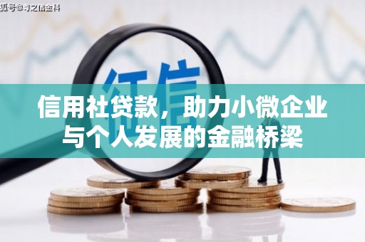 任城信用社贷款，助力小微企业与个人发展的金融桥梁