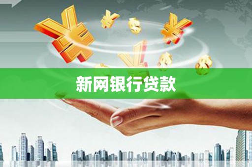任城新网银行贷款