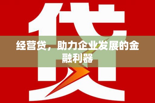 任城经营贷，助力企业发展的金融利器