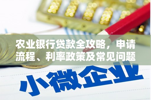 任城农业银行贷款全攻略，申请流程、利率政策及常见问题解析