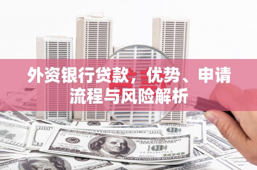 任城外资银行贷款，优势、申请流程与风险解析