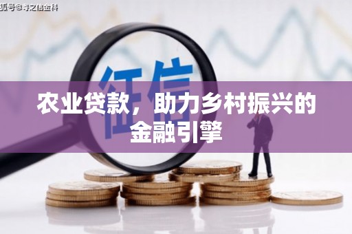 任城农业贷款，助力乡村振兴的金融引擎