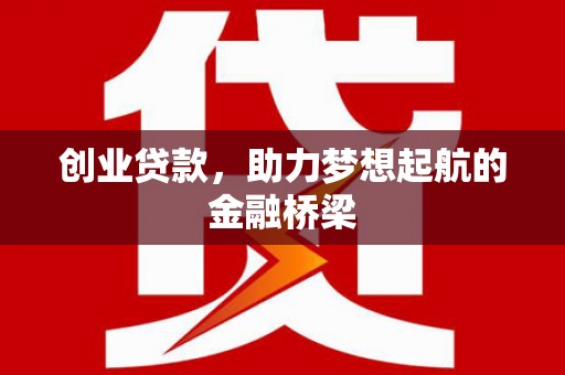 任城创业贷款，助力梦想起航的金融桥梁