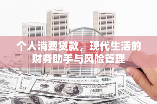 任城个人消费贷款，现代生活的财务助手与风险管理