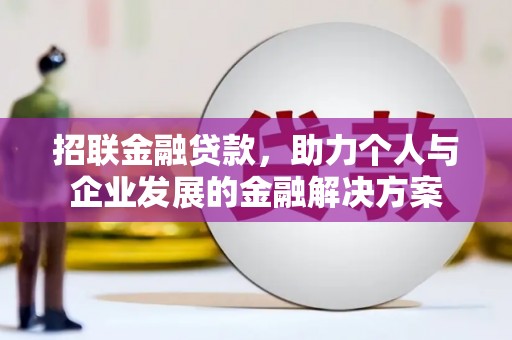 任城招联金融贷款，助力个人与企业发展的金融解决方案