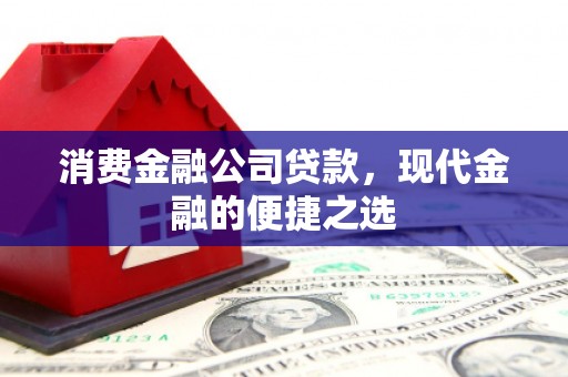 任城消费金融公司贷款，现代金融的便捷之选