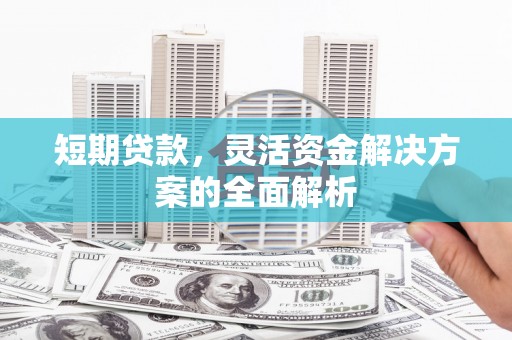 任城短期贷款，灵活资金解决方案的全面解析