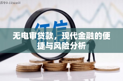 任城无电审贷款，现代金融的便捷与风险分析