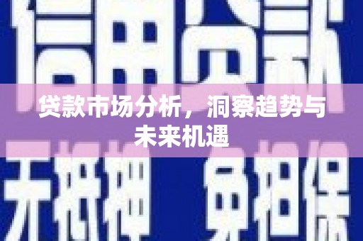 任城贷款市场分析，洞察趋势与未来机遇