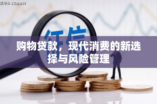 任城购物贷款，现代消费的新选择与风险管理