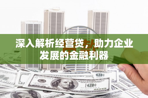 任城深入解析经营贷，助力企业发展的金融利器