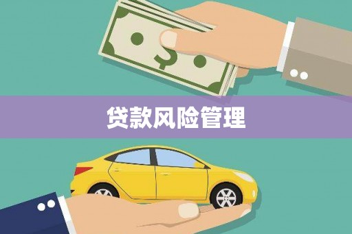 任城贷款风险管理