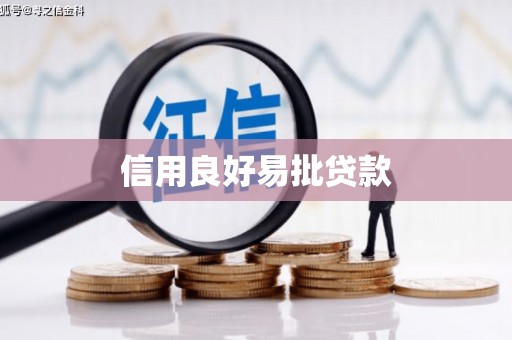 任城信用良好易批贷款