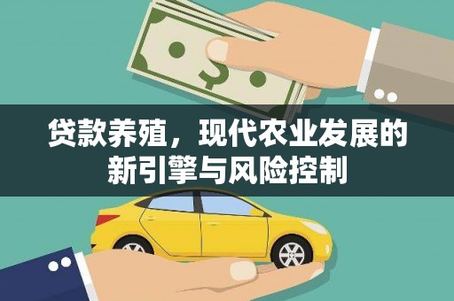 任城贷款养殖，现代农业发展的新引擎与风险控制