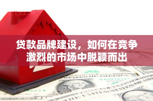 任城贷款品牌建设，如何在竞争激烈的市场中脱颖而出