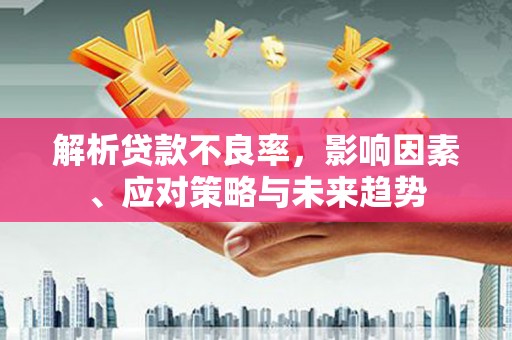 任城解析贷款不良率，影响因素、应对策略与未来趋势
