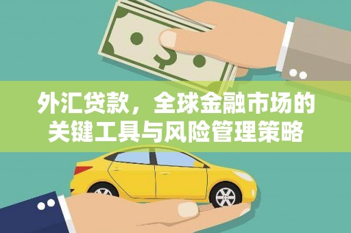 任城外汇贷款，全球金融市场的关键工具与风险管理策略