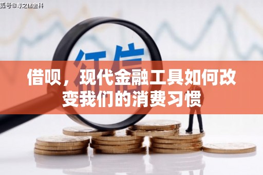 任城借呗，现代金融工具如何改变我们的消费习惯
