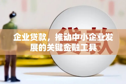 任城企业贷款，推动中小企业发展的关键金融工具
