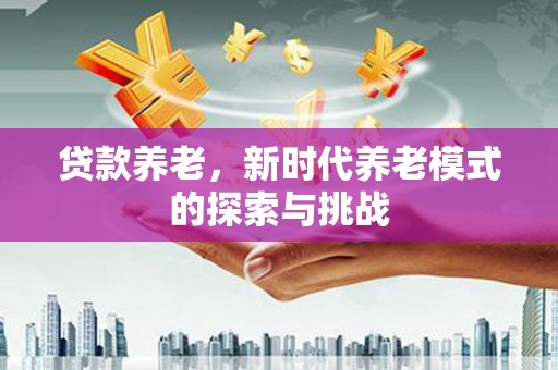 任城贷款养老，新时代养老模式的探索与挑战
