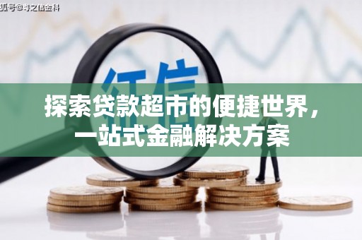 任城探索贷款超市的便捷世界，一站式金融解决方案