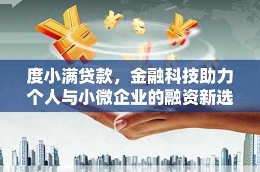 任城度小满贷款，金融科技助力个人与小微企业的融资新选择