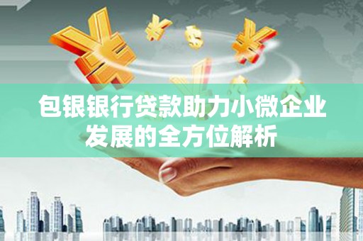 任城包银银行贷款助力小微企业发展的全方位解析