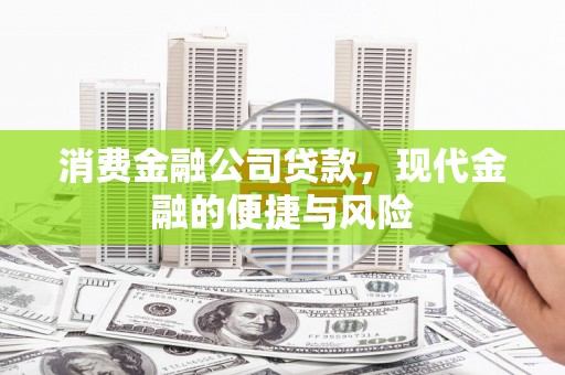 任城消费金融公司贷款，现代金融的便捷与风险