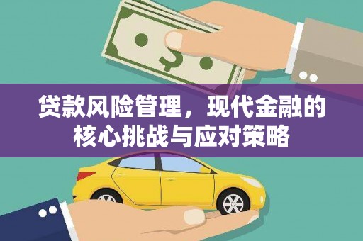 任城贷款风险管理，现代金融的核心挑战与应对策略