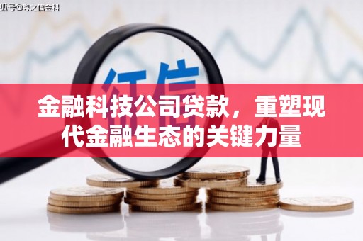 任城金融科技公司贷款，重塑现代金融生态的关键力量
