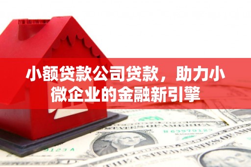 任城小额贷款公司贷款，助力小微企业的金融新引擎
