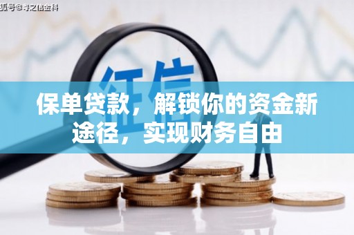 任城保单贷款，解锁你的资金新途径，实现财务自由