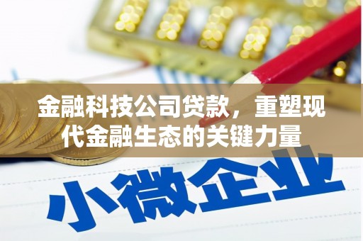 任城金融科技公司贷款，重塑现代金融生态的关键力量