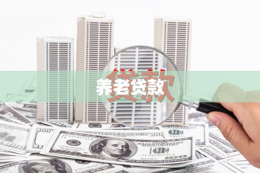 任城养老贷款