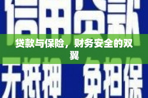 任城贷款与保险，财务安全的双翼