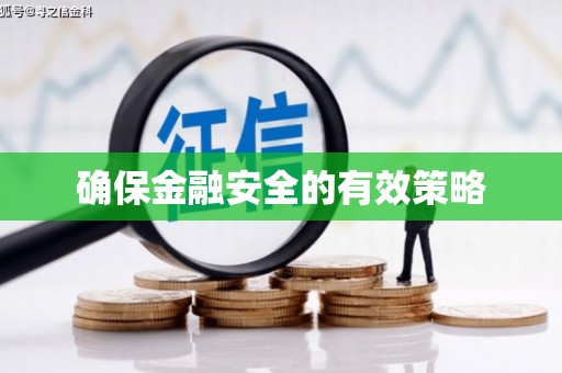 任城确保金融安全的有效策略