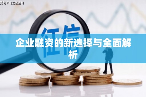 任城企业融资的新选择与全面解析